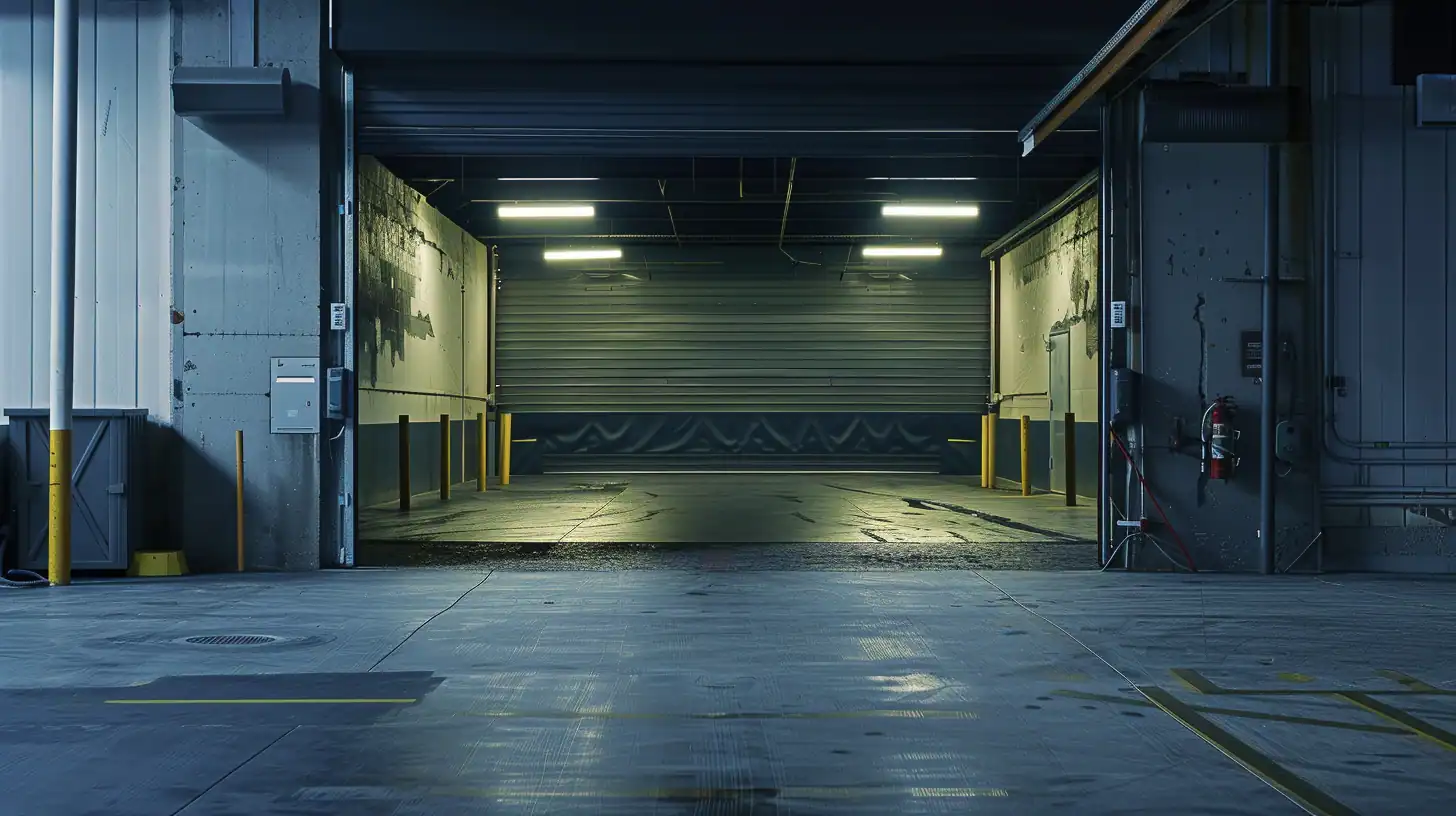 empty loading dock